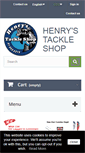 Mobile Screenshot of henrystackleshop.com